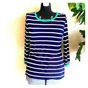 NWOT ~ Lemon Tart Striped Shirt